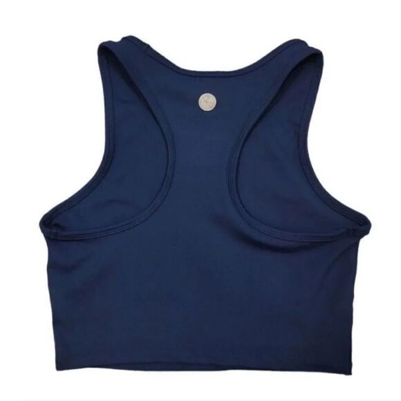 NEW Threads 4 Thought Core ReActive Racerback Sports Bra in Navy Blue Size XS - Picture 4 of 10
